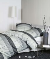 Janine Mako-Satin Bettwäsche 200 x 220 cm + 2 x 80 x...