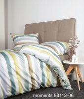 Janine Mako-Satin Bettwäsche 155 x 220 cm 80 x 80 2...