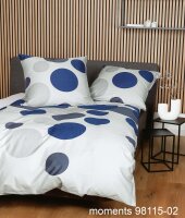 Janine Mako-Satin Bettwäsche 200 x 220 cm + 2 x 80 x...