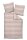 Janine Mako-Satin Bettwäsche 135 x 200 cm 80 x 80 2 teilig  MILANO 45092-04-500 koralle peach