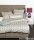 Janine Mako-Satin Bettwäsche 135 x 200 cm 80 x 80 2 teilig  MILANO 45092-06-500 kameegrün beere
