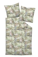 Janine Mako-Satin Bettwäsche 135 x 200 cm 80 x 80 2...