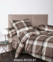 Janine Mako-Satin Bettwäsche 155 x 220 cm 80 x 80 2...