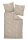Janine Interlock-Jersey Bettwäsche 155 x 200 cm 80 x 80 2 teilig  CARMEN S 55099-07-510 naturell