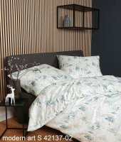 Janine Mako-Satin Bettwäsche 155 x 220 cm 80 x 80 2...