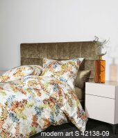 Janine Mako-Satin Bettwäsche 155 x 220 cm 80 x 80 2...