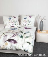 Janine Mako-Satin Bettwäsche 135 x 200 cm 80 x 80 2...