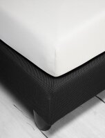 Irisette Tencel-Stretch Spannbetttuch Erba 0030 weiss 150 x 200 cm + 140-160 x 200-220 cm