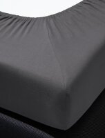 Irisette Tencel-Stretch Spannbetttuch Erba 0030 grau 150 x 200 cm + 140-160 x 200-220 cm