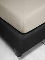 Irisette Tencel-Stretch Spannbetttuch Erba 0030 natur 100 x 200 cm + 90-100 x 200-220 cm