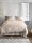Irisette Mako-Satin uni Bettwäsche Set uni Paris 8000 beige 140 x 200 cm + 1 Kissenbezug 90x70 cm
