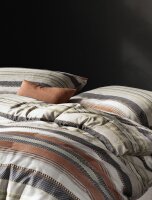 Irisette Mako-Satin Bettwäsche Set Tokio 8562 grau 135 x 200 cm + 1 Kissenbezug 80x80 cm