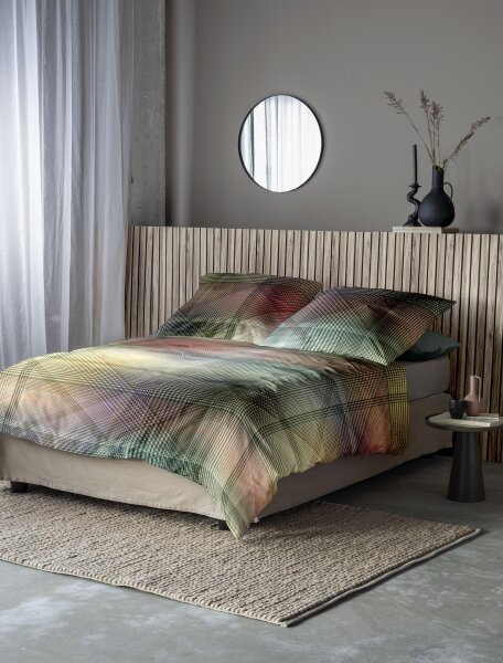Irisette Mako-Satin Bettwäsche Set Tokio 8570 multi 135 x 200 cm + 1 Kissenbezug 80x80 cm