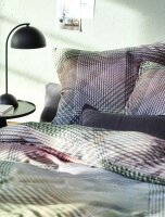 Irisette Mako-Satin Bettwäsche Set Tokio 8570 multi 135 x 200 cm + 1 Kissenbezug 80x80 cm