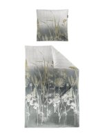 Irisette Mako-Satin Bettwäsche Set Wave 8568 petrol...