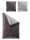 Irisette Mako-Satin Bettwäsche Set Wave-HK 8557 mauve 155 x 220 cm + 1 Kissenbezug 80x80 cm
