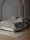 Irisette Mako-Satin Bettwäsche Set Wave-HK 8559 grau 155 x 220 cm + 1 Kissenbezug 80x80 cm