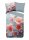 Good Morning Renforcé Bettwäsche 135 X 200 cm + 1- 80 X 80 cm Sartre flowers grau