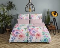 hip Mako Satin Bettwäsche 200 X 200 cm + 2- 80 X 80...