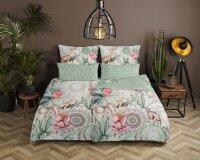 hip Mako Satin Bettwäsche 200 X 200 cm + 2- 80 X 80...