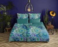 hip Mako Satin Bettwäsche 200 X 200 cm + 2- 80 X 80...