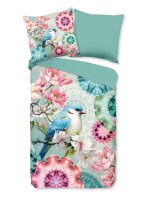 hip Mako Satin Bettwäsche 200 X 200 cm + 2- 80 X 80...