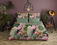hip Mako Satin Bettwäsche 135 X 200 cm + 1- 80 X 80...
