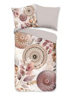 hip Mako Satin Bettwäsche 200 X 200 cm + 2- 80 X 80...
