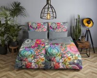 hip Mako Satin Bettwäsche 135 X 200 cm + 1- 80 X 80...