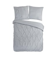 Pure Microfaser Bettwäsche 200 X 200 cm + 2- 80 X 80...