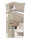 Pure Microfaser Bettwäsche 135 X 200 cm + 1- 80 X 80 cm Claires  natur