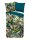 Pure Microfaser Bettwäsche 135 X 200 cm + 1- 80 X 80 cm Raza leopard with leaves bunt