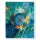 hip Polyvelvet Kuscheldecke 130 X 160 cm Novia mandalas and strelitzia flowers bunt