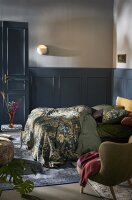 At Home by Beddinghouse Bettwäsche Eclectic Blue Green 135x200 blau