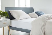 Beddinghouse Spannbettlaken  Jersey STR HL White...
