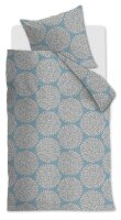 Beddinghouse Bettwäsche Elaine Blue Grey 135x200 Grau