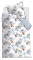 Beddinghouse Bettwäsche Estelle Blue Grey 135x200 Grau