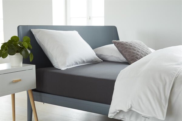 Beddinghouse Spannbettlaken  Jersey TD Anthracite 70/80x200/220 grau
