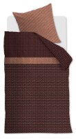 Beddinghouse Bettwäsche River Dark Red 135x200 rot