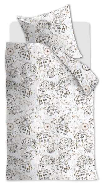 Beddinghouse Bettwäsche Windy Off-white 135x200 weiß