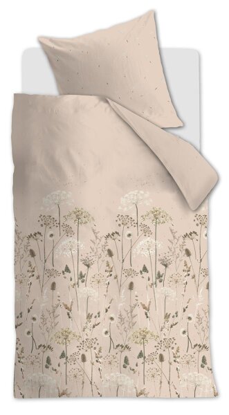 Beddinghouse Bettwäsche Wind Soft Pink 135x200 rosa