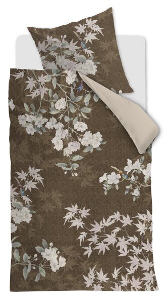 Beddinghouse Bettwäsche Thalasa Brown 135x200 braun