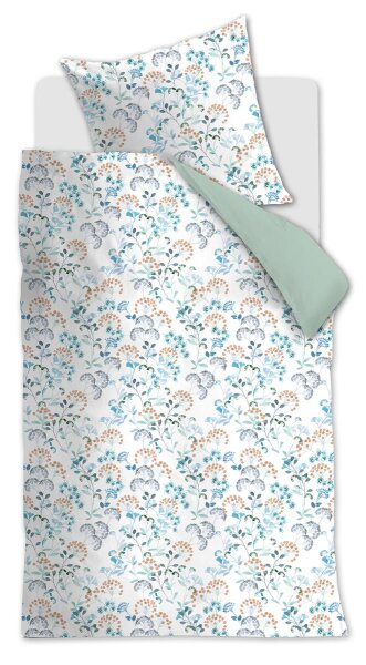 Beddinghouse Bettwäsche Hedwig Blue 155x220 blau