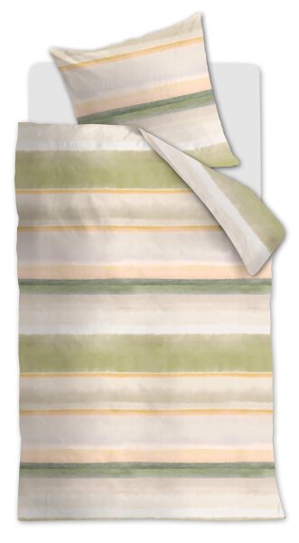 Beddinghouse Bettwäsche Emelia Green 155x220 grün