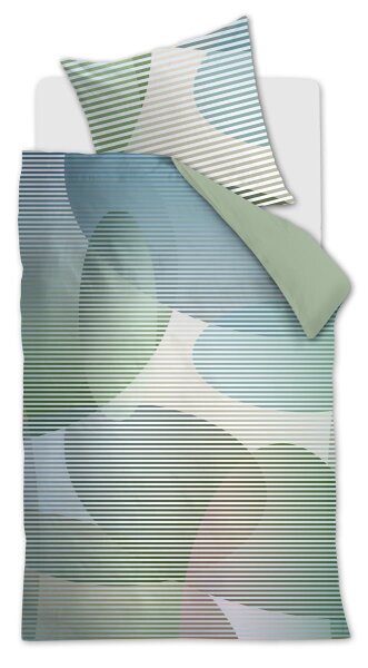 Beddinghouse Bettwäsche DD Prismatic Blue Green 135x200 blau