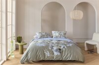 Beddinghouse x Fiep Amsterdam Bettwäsche Saffron Blue Grey 155x220 Grau