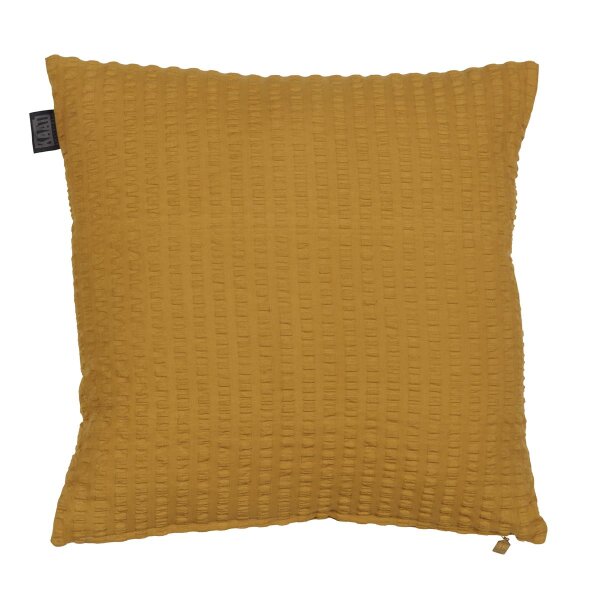 KAAT Amsterdam Kissen ko Cheer Ochre 45 cm x 45 cm gelb