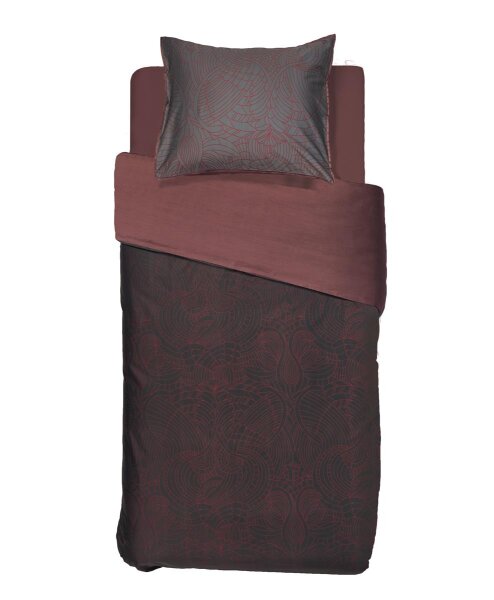 Beddinghouse Spannbettlaken Dodo Pavone Dark Red 90x200 rot