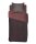 Beddinghouse Spannbettlaken Dodo Pavone Dark Red 90x200 rot