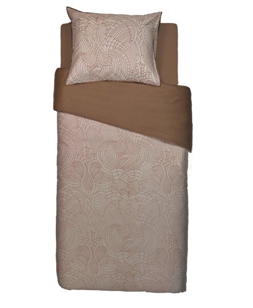 Beddinghouse Spannbettlaken Dodo Pavone Dark Sand 90x200 natur